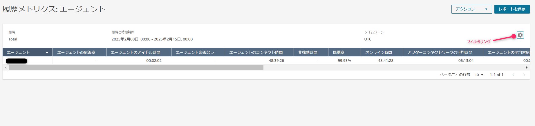 Contact History Filtering1